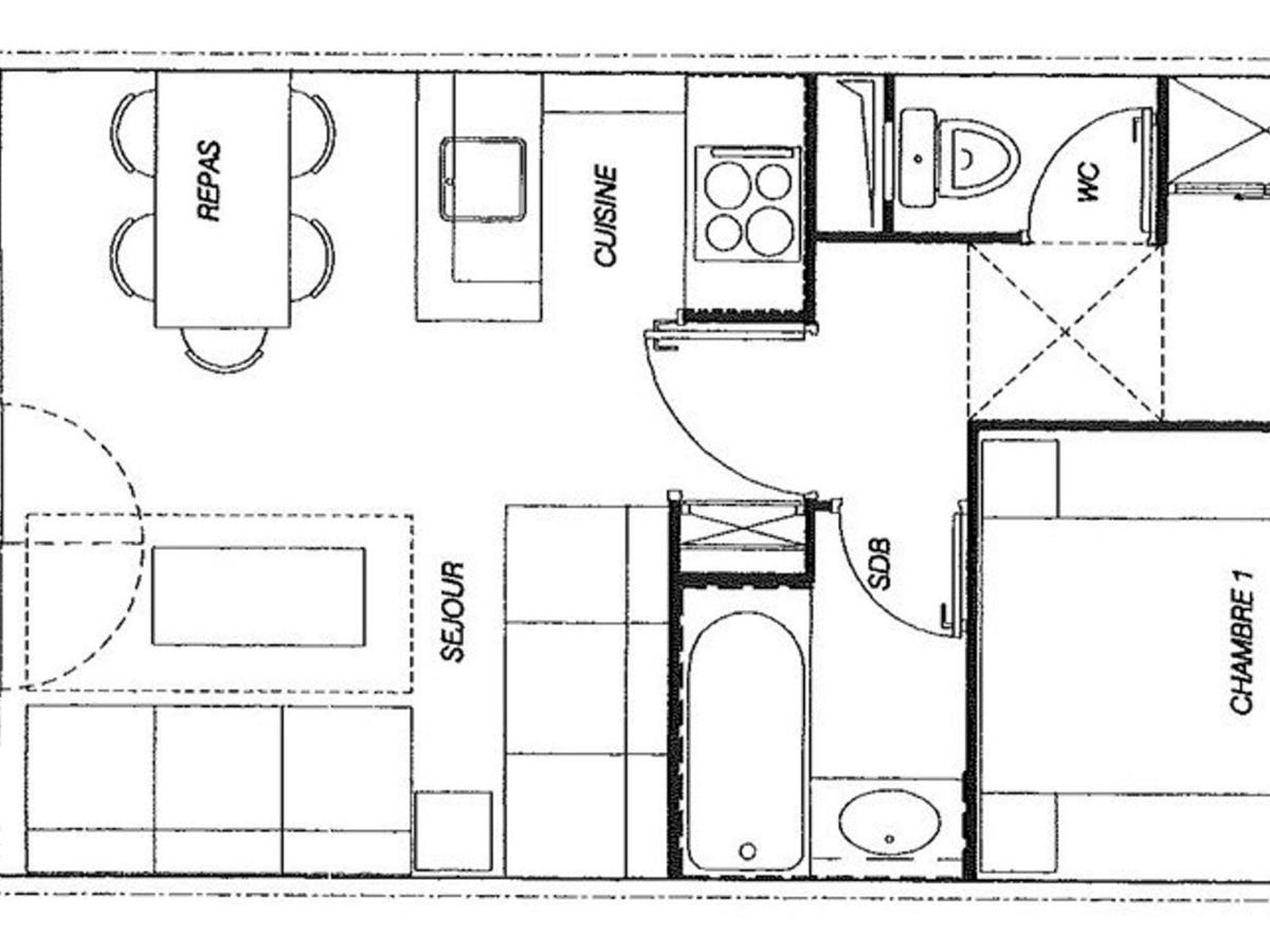 Appartement Valmorel, 2 Pieces, 5 Personnes - Fr-1-291-773 Exteriér fotografie